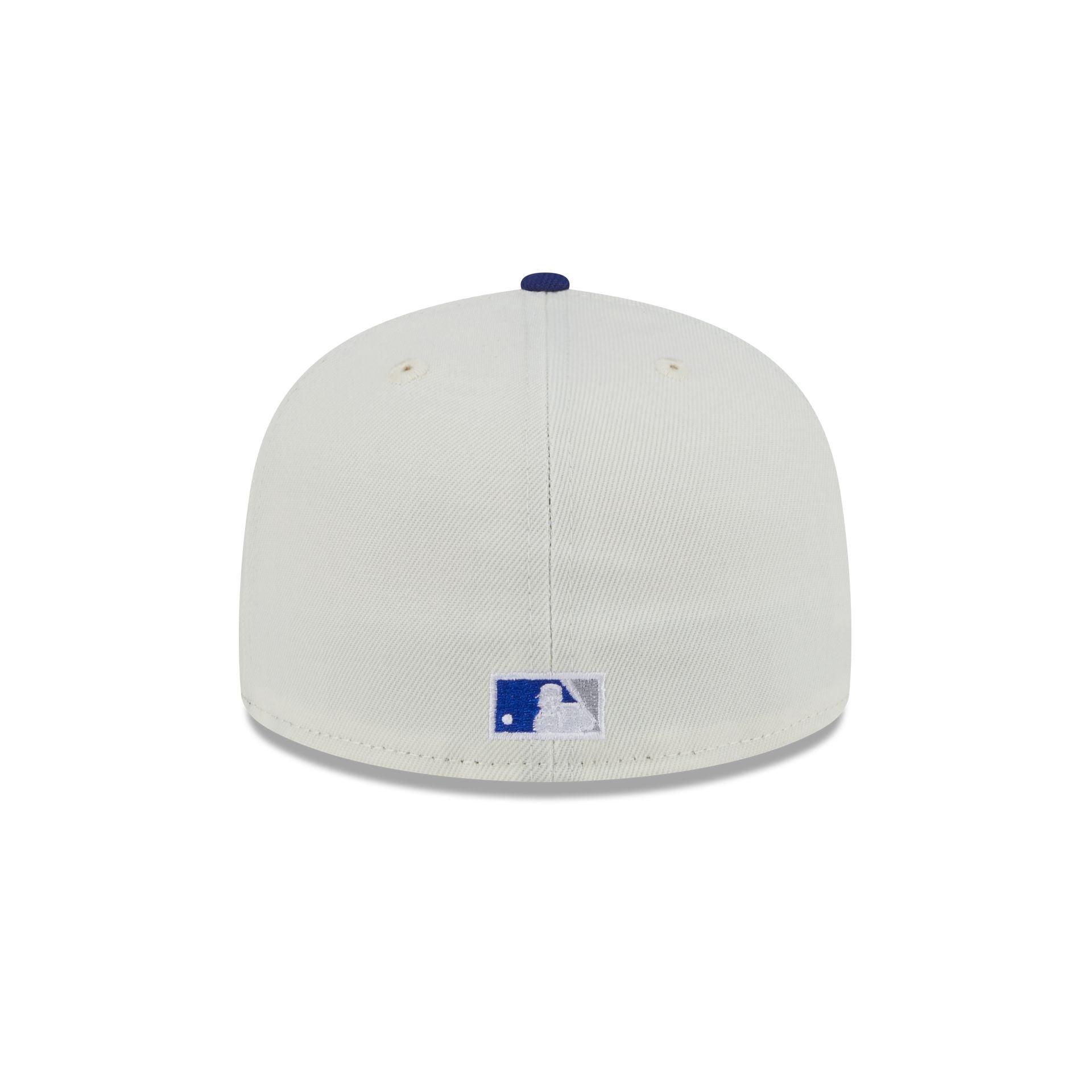 Brooklyn Dodgers Jackie Robinson Chrome White 59FIFTY Fitted Hat Male Product Image