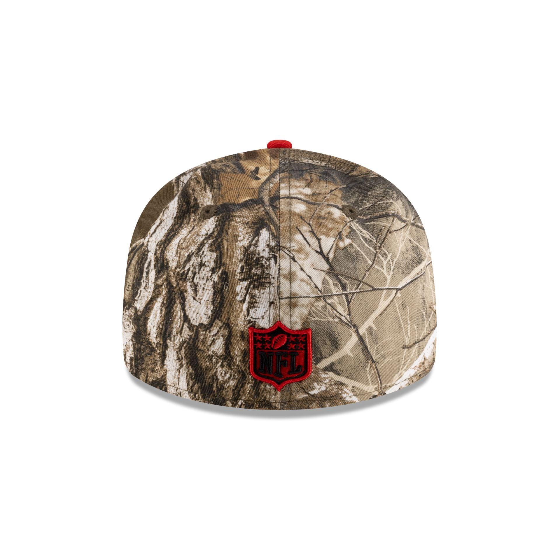 Just Caps Realtree Kansas City Chiefs Low Profile 59FIFTY Fitted Hat Male Product Image