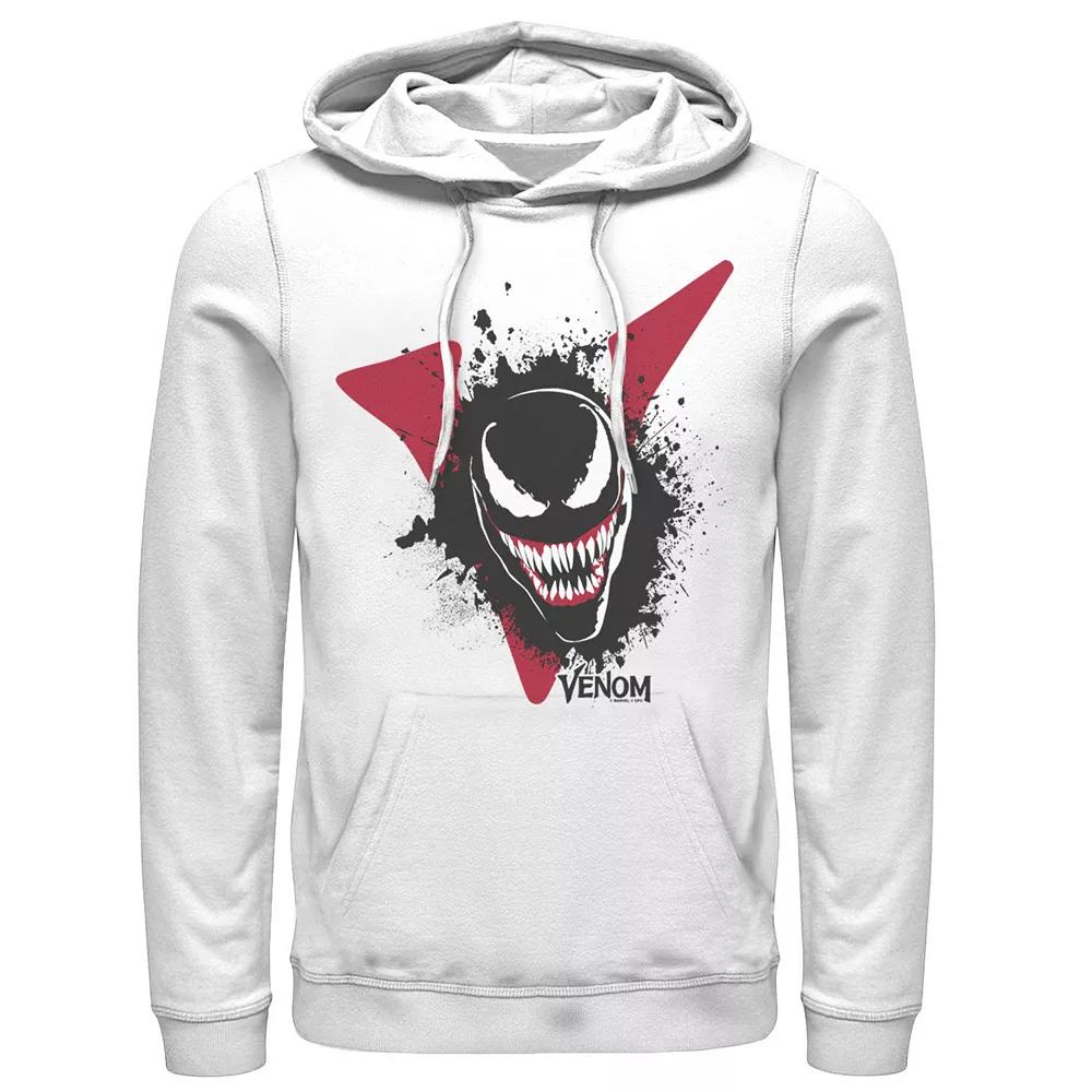 Men's Marvel Venom Big V Face Paint Splatter Hoodie,  Product Image