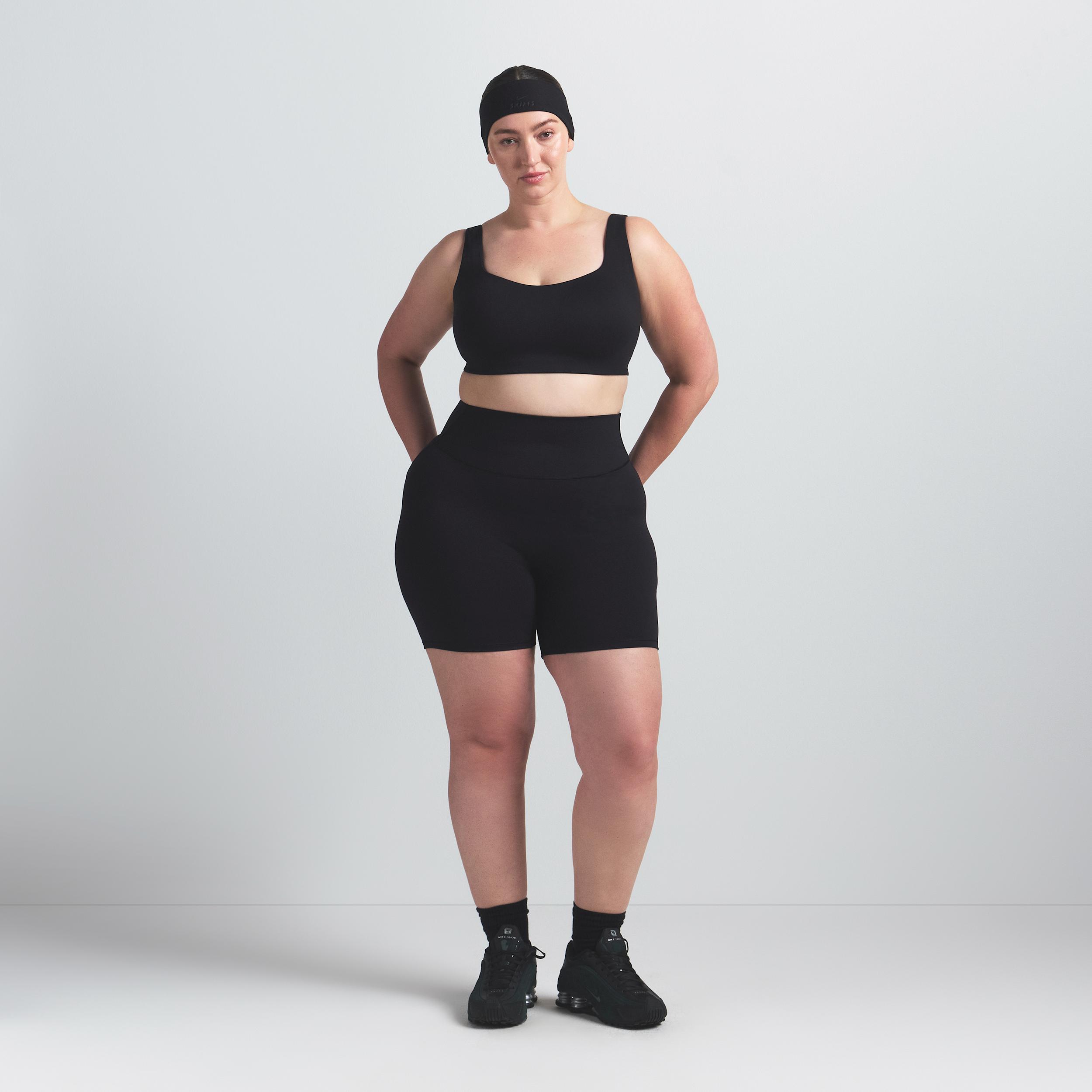 Nike Womens SKIMS Matte Scoop-Neck Bra | BRSPT2723-OBD Product Image