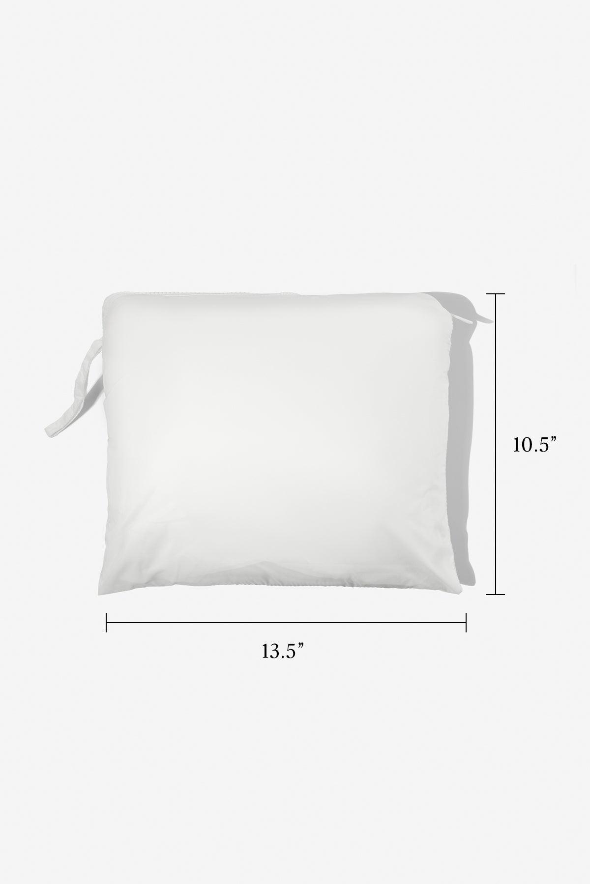 Pillow Packable Puffer Jacket - White Product Image