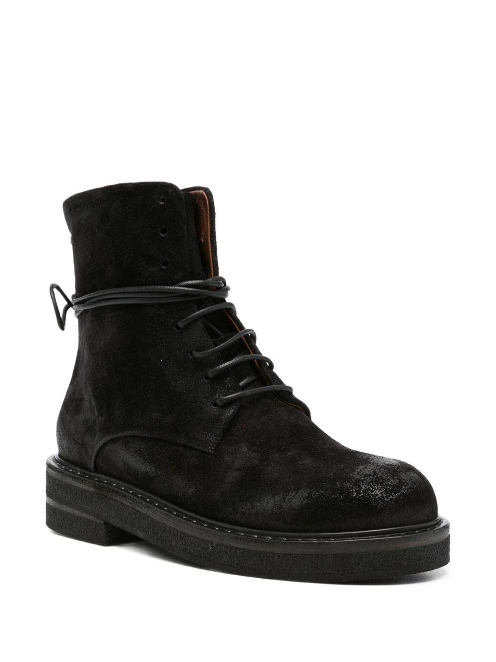 lace-up combat boots Product Image