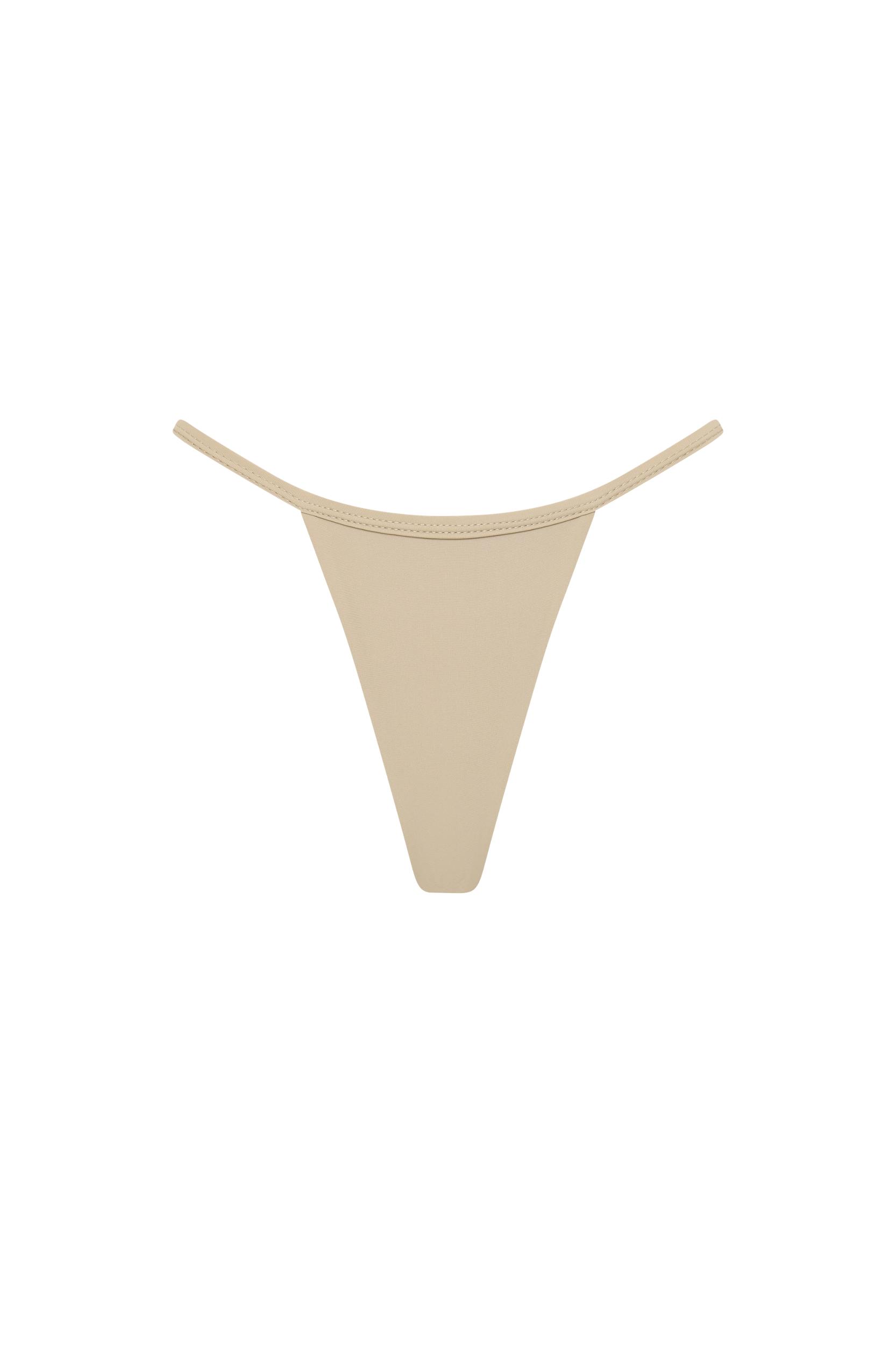Manon Bikini Bottom Taupe - Final Sale Product Image