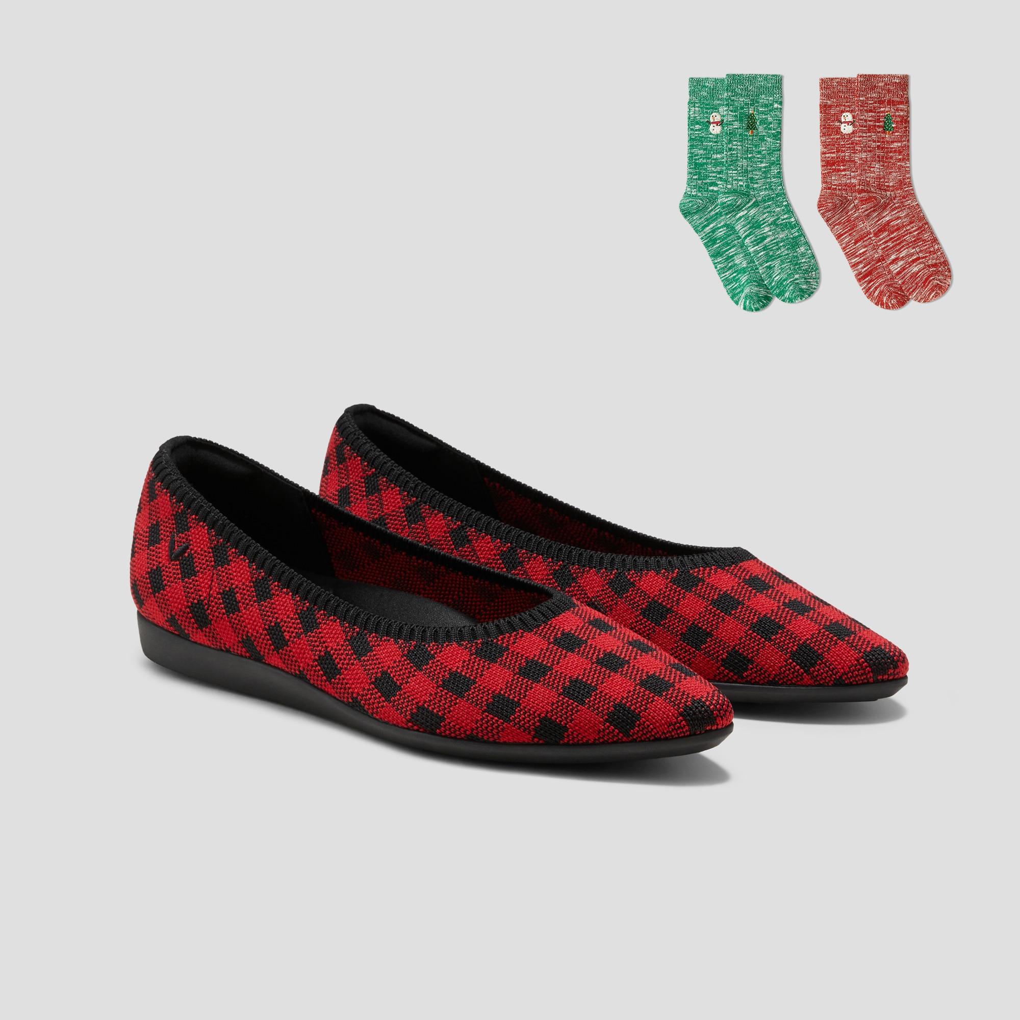 Lightweight Pointed-Ballet Flats (Aria Walker) Product Image