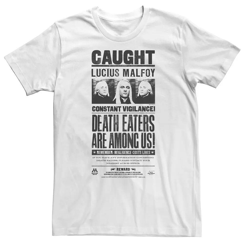 Big & Tall Harry Potter Lucius Malfoy Caught Poster Tee, Men's,  Product Image
