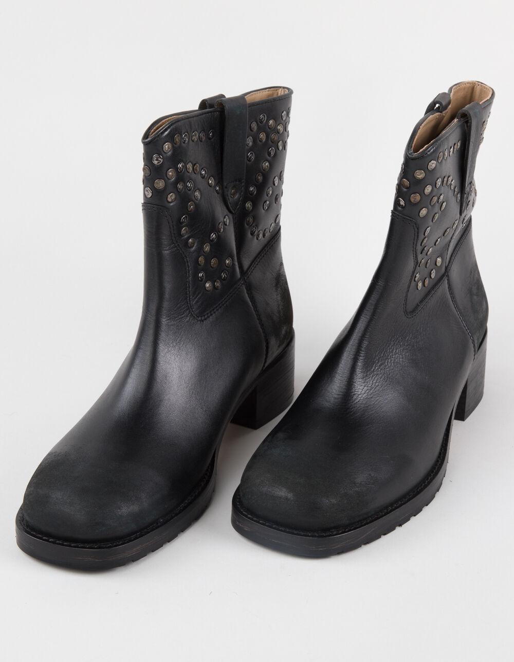 FREE PEOPLE Harmony Womens Studded Ankle Boots - TAN Product Image