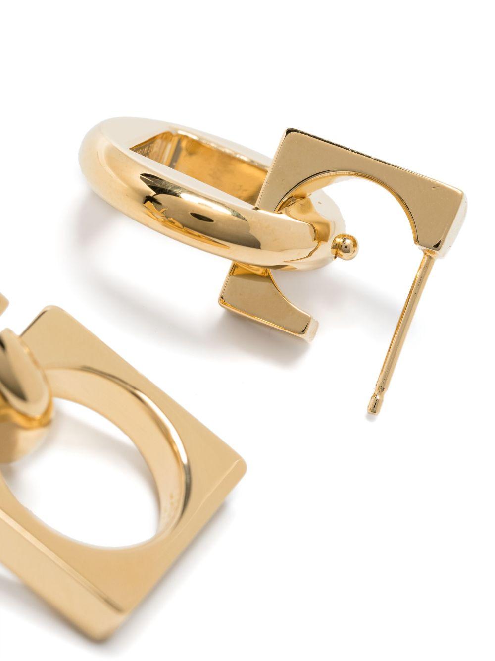 Les Pendantes Rond Carré earrings Product Image