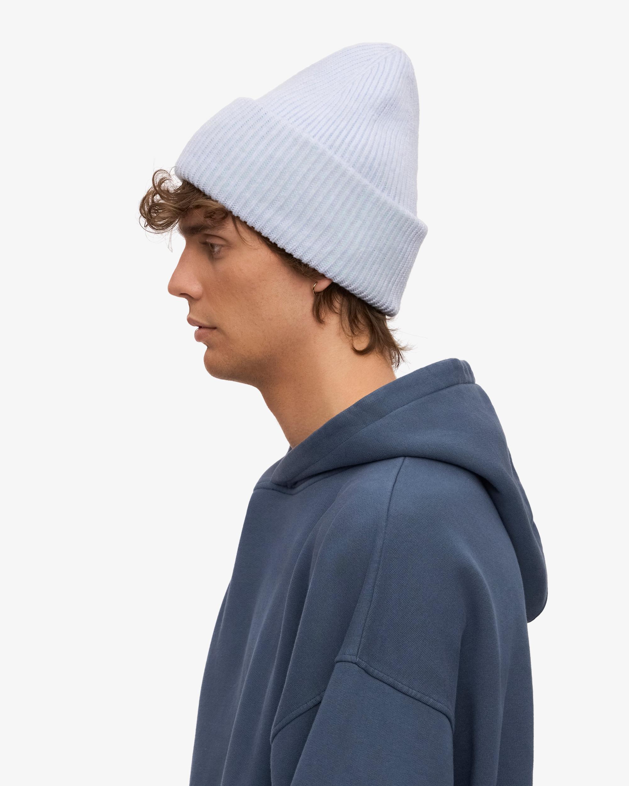 Merino Wool Hat - Polar Blue Product Image