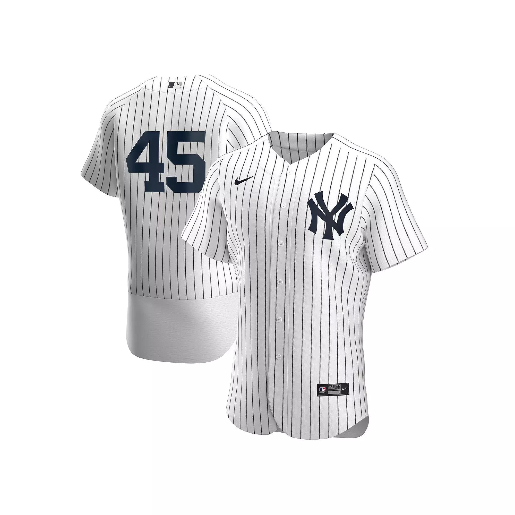 Men's Nike Gerrit Cole White New York Yankees Home Authentic Player Jersey,  Product Image