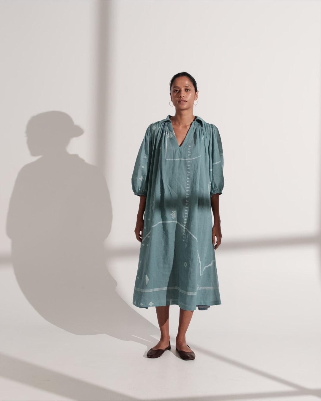 Relaxed fit midi dress Product Image