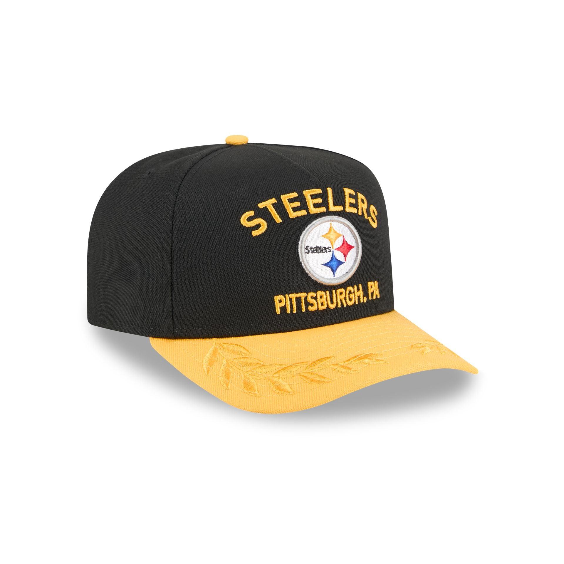 Pittsburgh Steelers 2025 Draft 9FIFTY A-Frame Snapback Hat Male Product Image