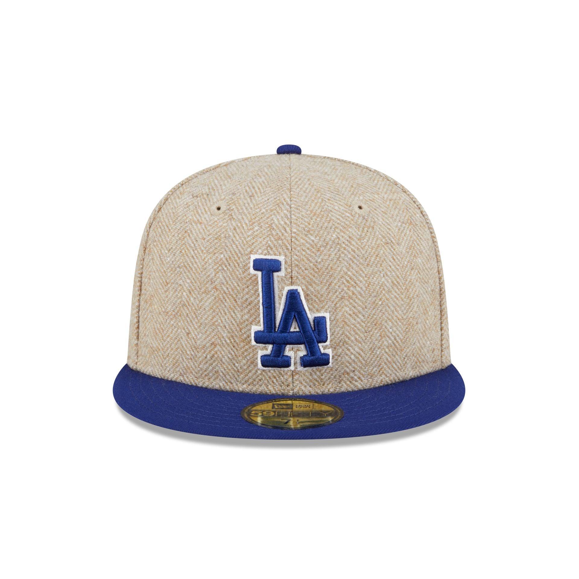 Los Angeles Dodgers Herringbone Moon 59FIFTY Fitted Hat Male Product Image