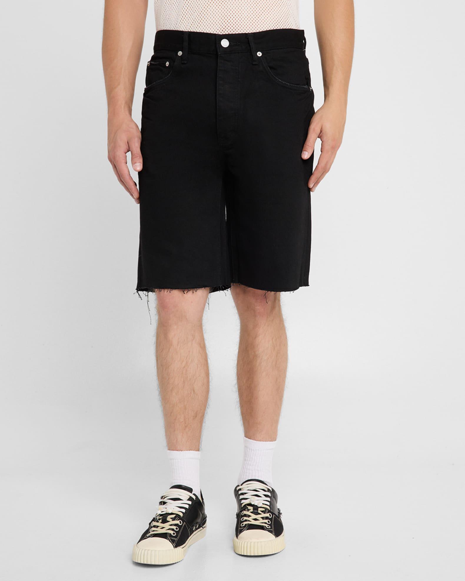 Mens Midnight Denim Shorts Product Image