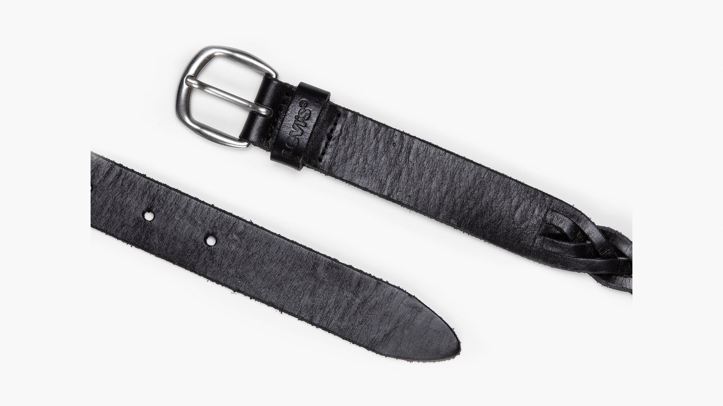 Leather Braided Belt Product Image