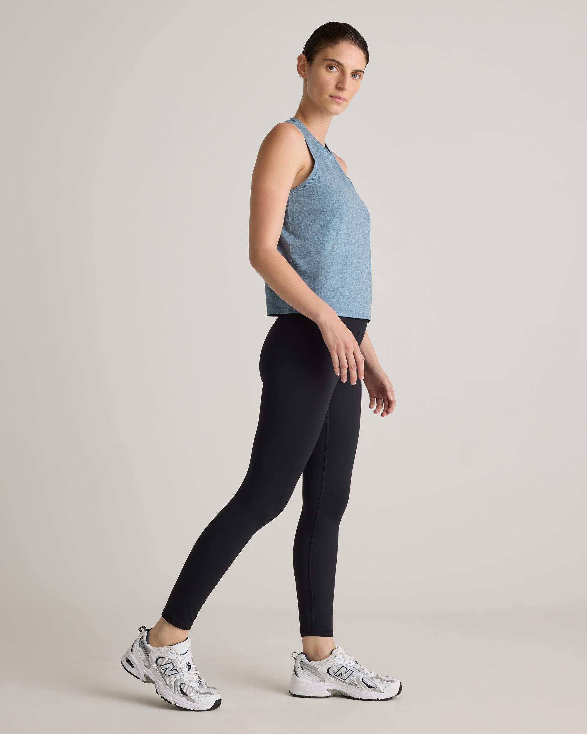 Quince | Women's Flowknit Breeze High-Neck Tank Top 100% Polyester Product Image