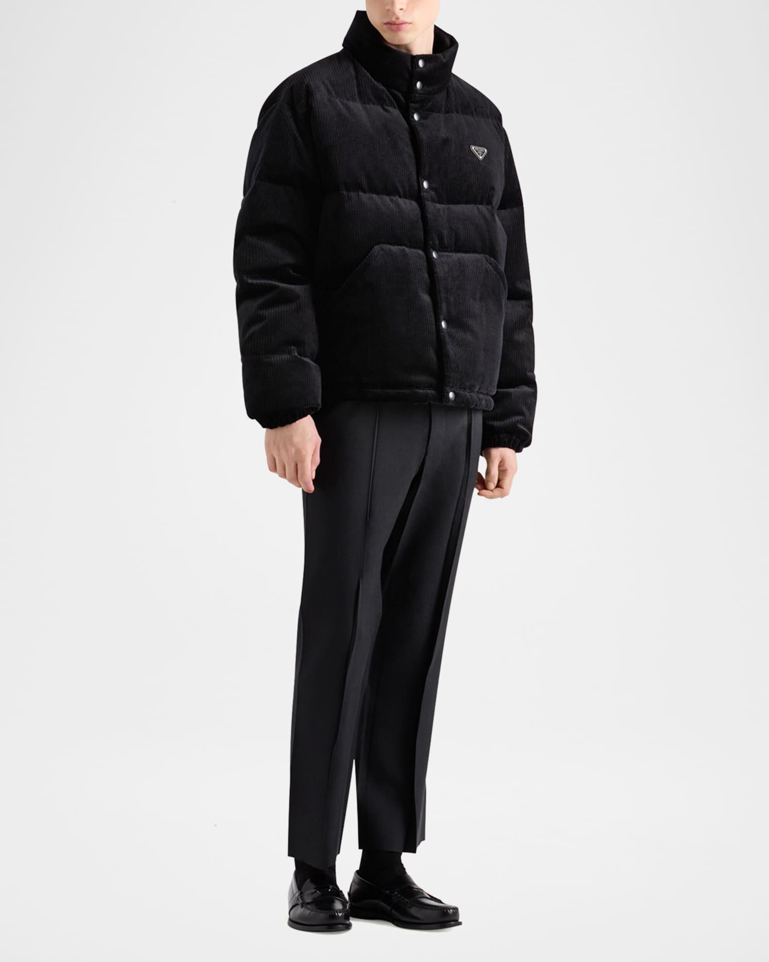 Men's Corduroy Puffer Jacket Product Image