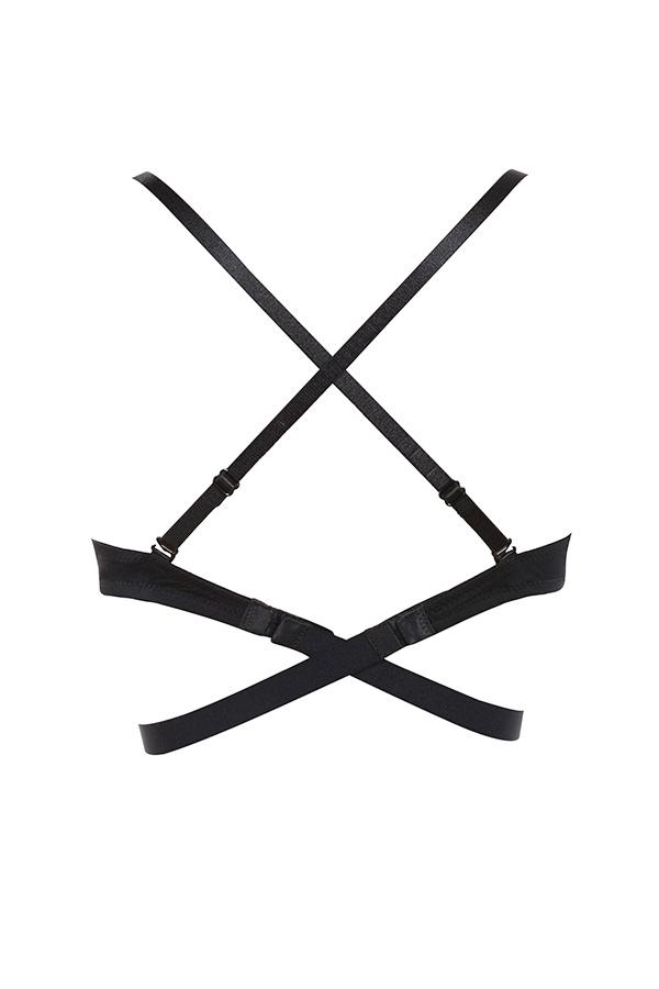 U Bra  multi position adjustable bra - black Product Image