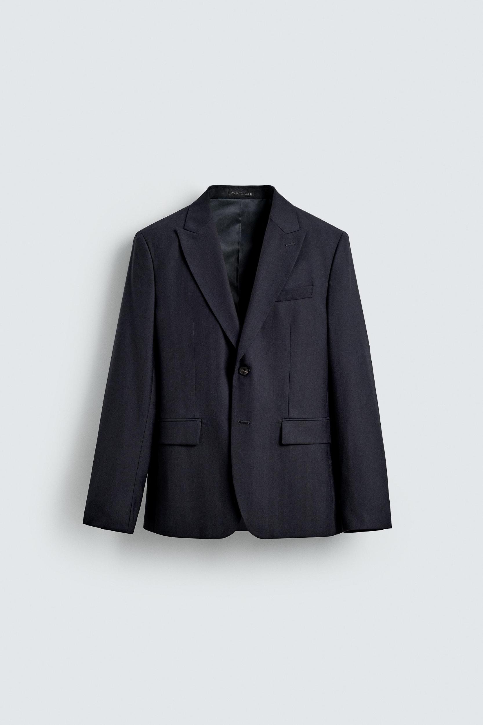 HERRINGBONE SUIT BLAZER Product Image