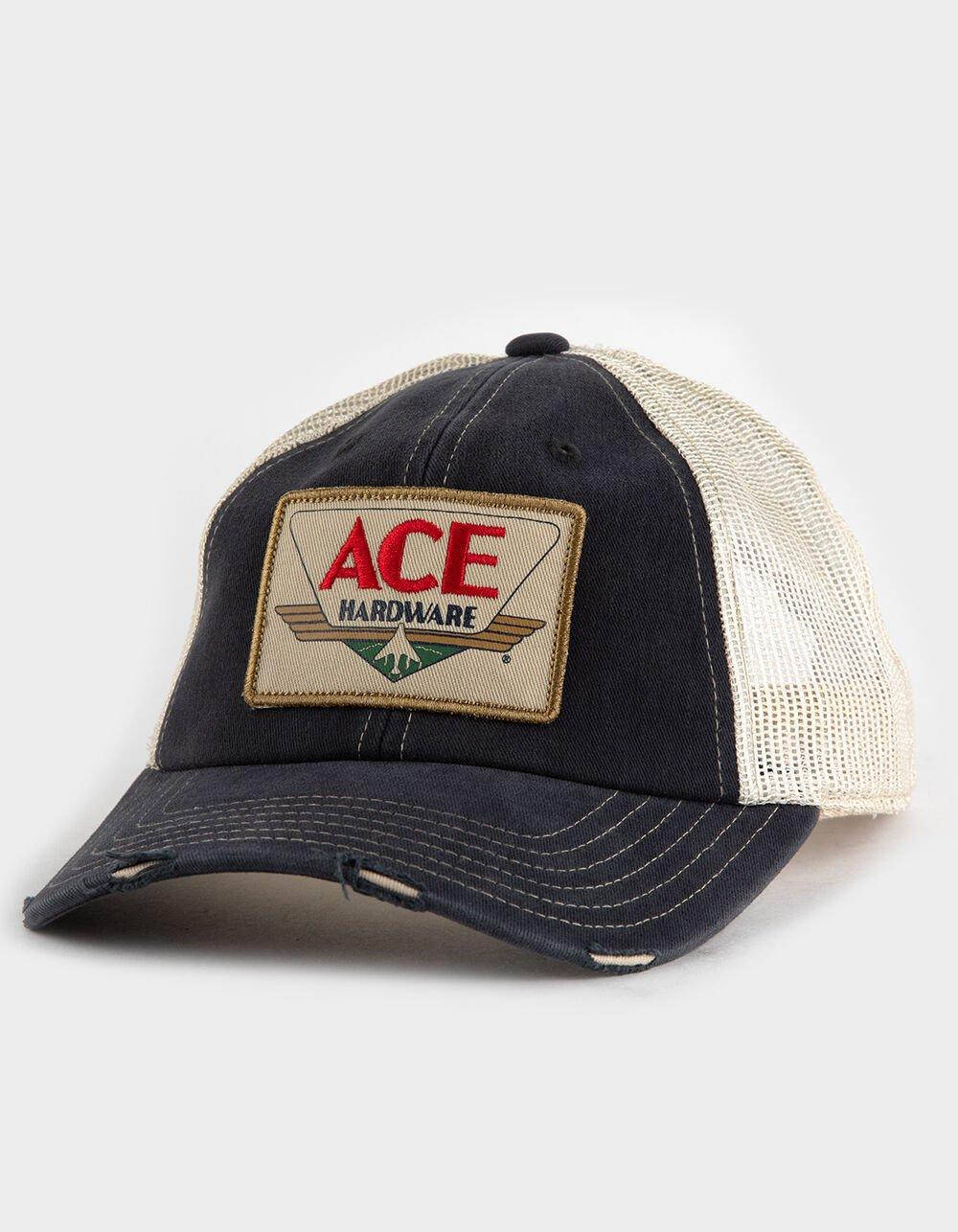 AMERICAN NEEDLE Orville Ace Hardware Trucker Hat - NAVY Product Image