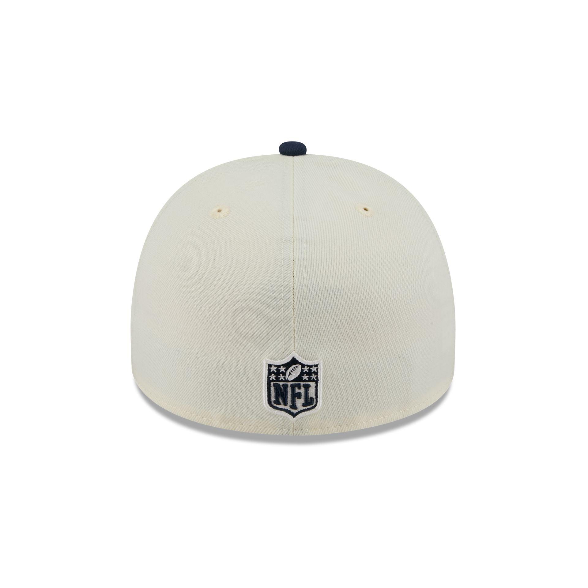 Dallas Cowboys 2025 Draft Chrome White 59FIFTY A-Frame Fitted Hat Male Product Image