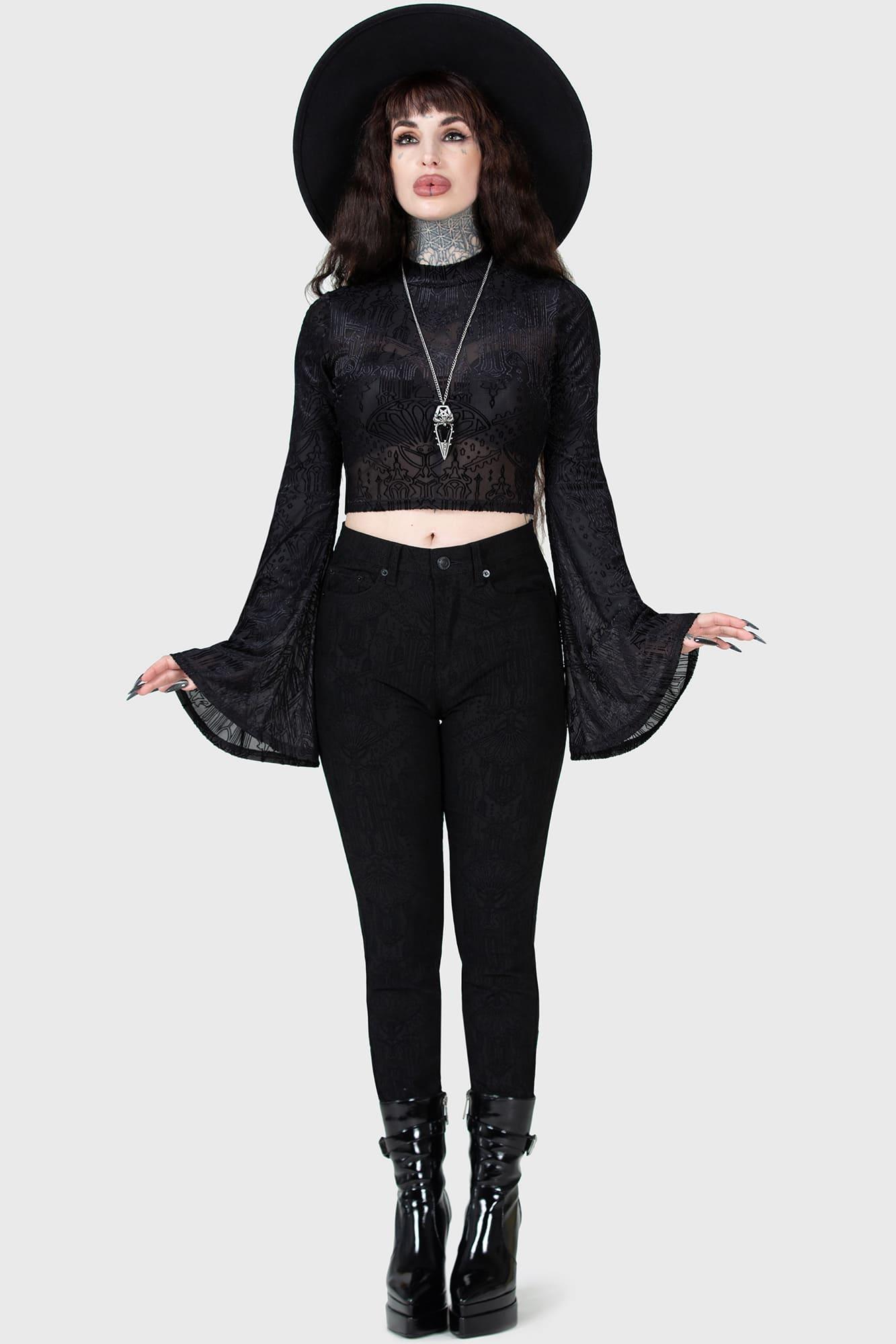 Blessed Curses Top - Resurrect Female Product Image