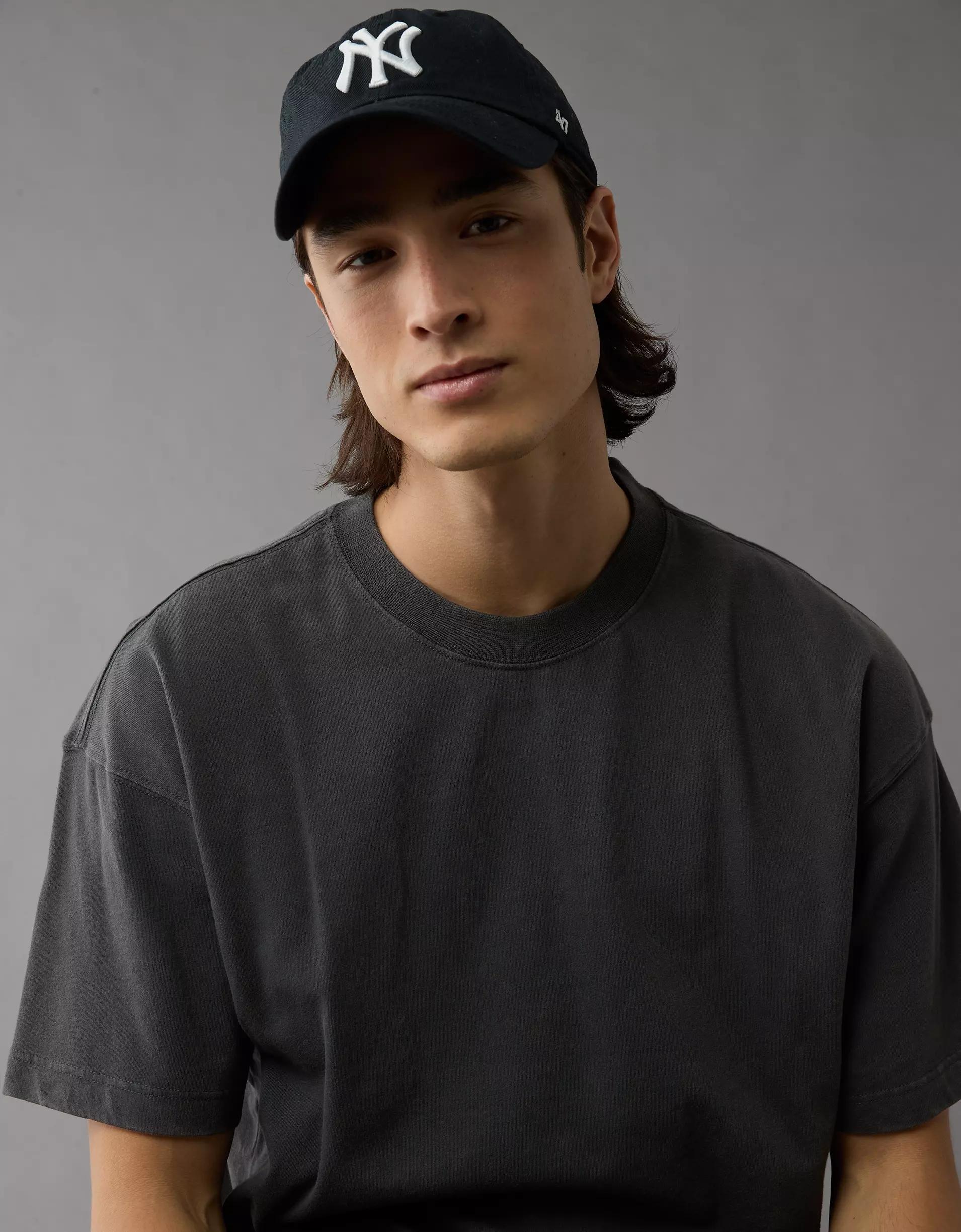 AE Boxy Sueded Jersey T-Shirt Product Image