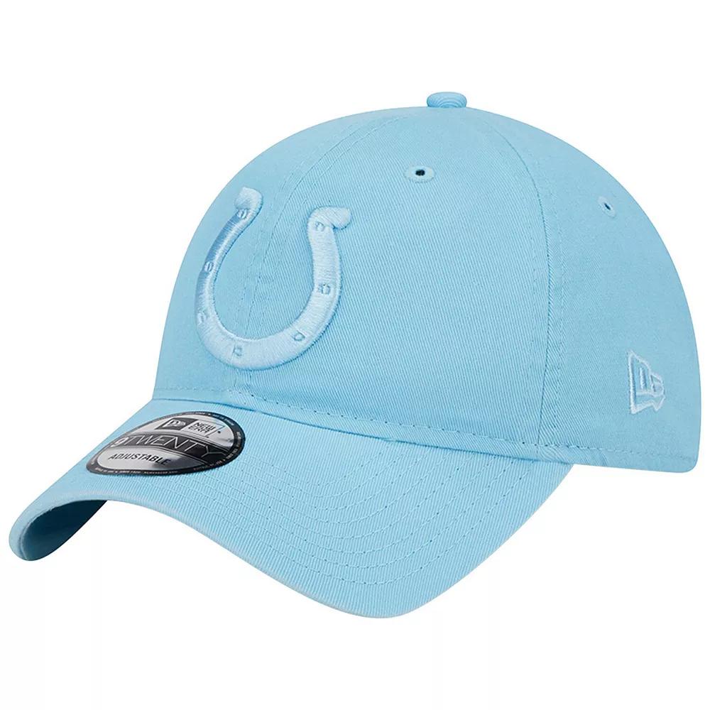 Men's New Era  Light Blue Indianapolis Colts Core Classic 2.0 Brights 9TWENTY Adjustable Hat Product Image