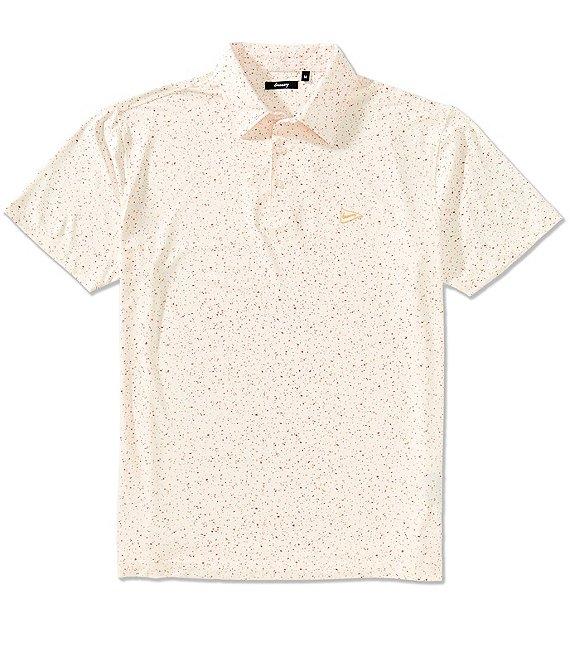 Breezy Golf Heatin Up Short Sleeve Polo Shirt Product Image