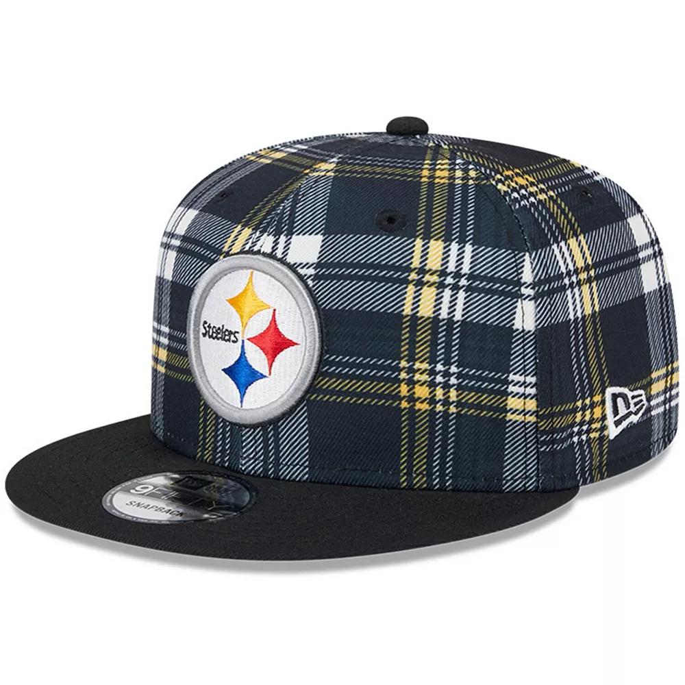 Men's New Era Black Pittsburgh Steelers 2024 Sideline Statement 9FIFTY Snapback Hat Product Image