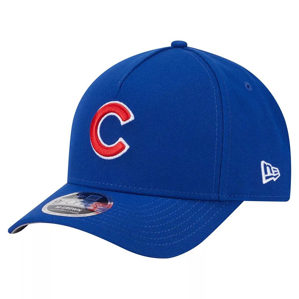 Men's New Era Royal Chicago Cubs 9FORTY M-Crown Adjustable Hat, Blue Product Image