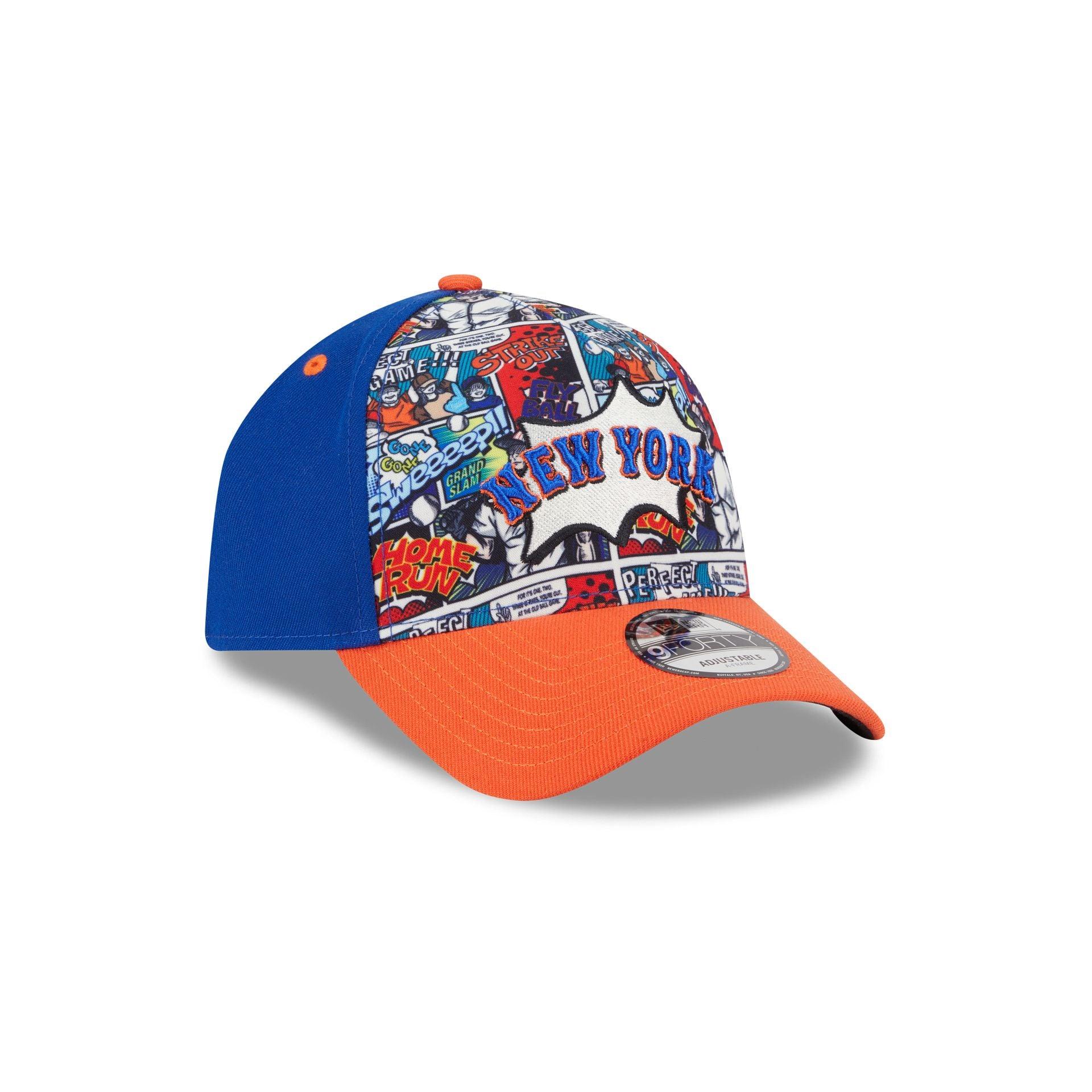 New York Mets Diamond Hero Edition 9FORTY A-Frame Snapback Hat Male Product Image
