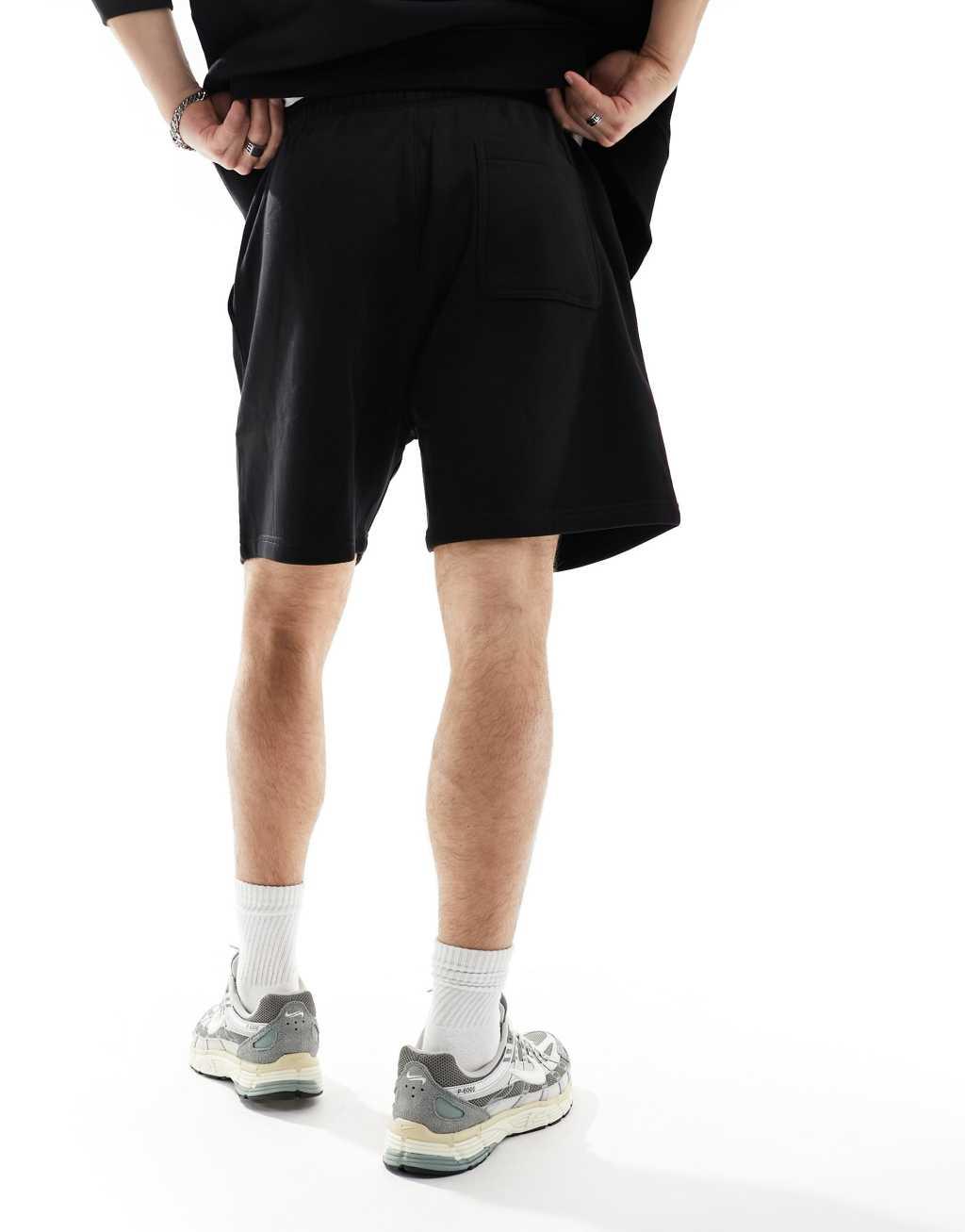 Weekday jersey shorts in Black Product Image