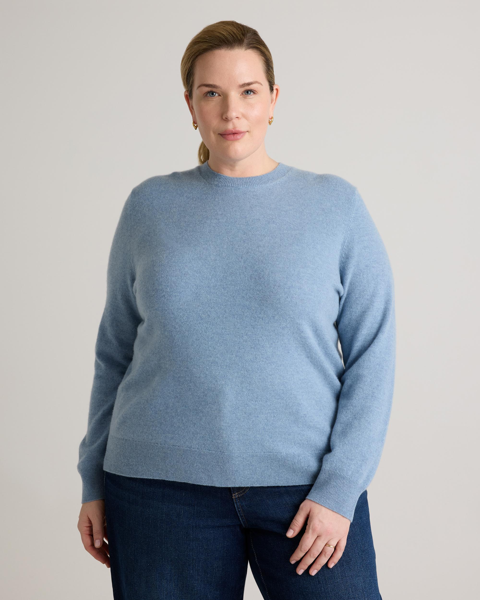 Quince | Women's Mongolian Cashmere Crewneck Sweater Product Image