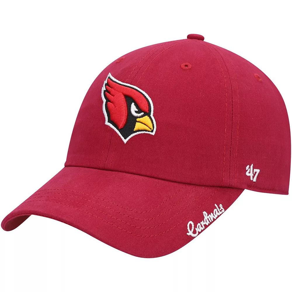 Women's '47 Cardinal Arizona Cardinals Miata Clean Up Secondary Adjustable Hat, Red Product Image