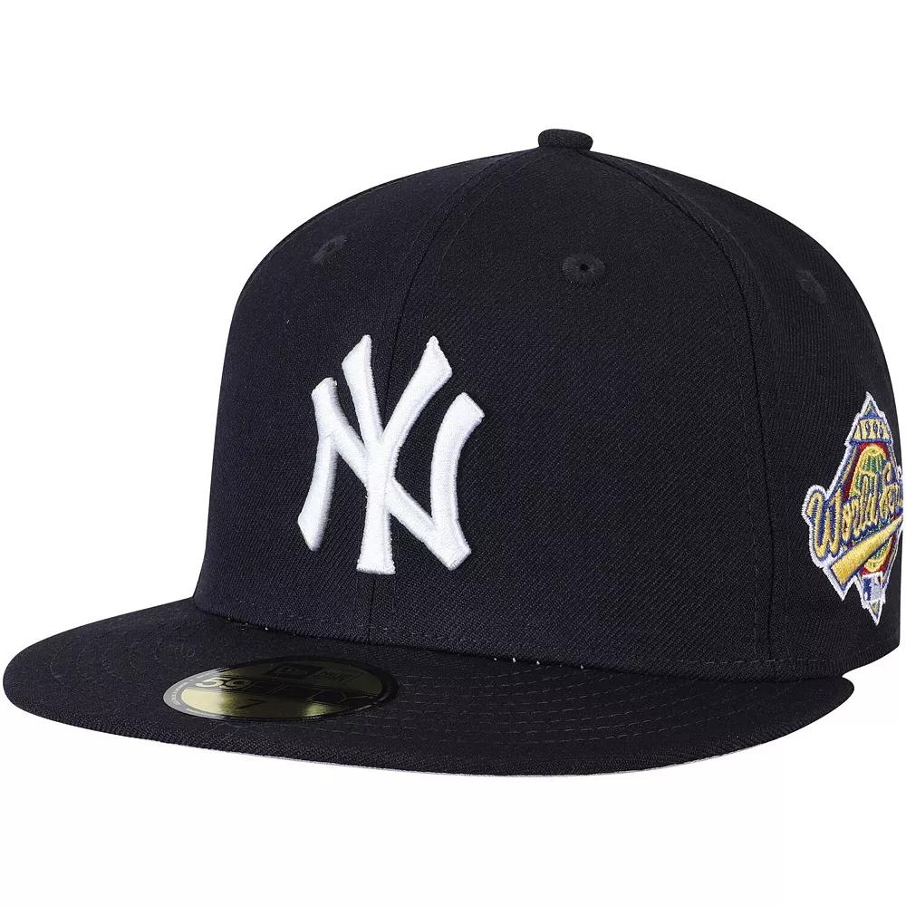 Mens New Era New York Yankees 1996 World Series Wool 59FIFTY Fitted Hat Blue Product Image
