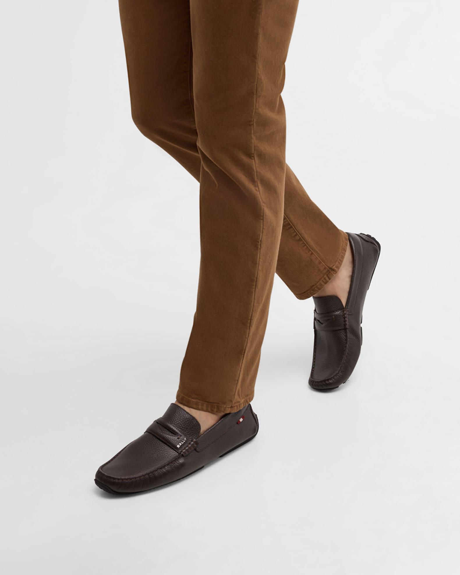 Men's Palven Pilot Grained Leather Drivers Product Image