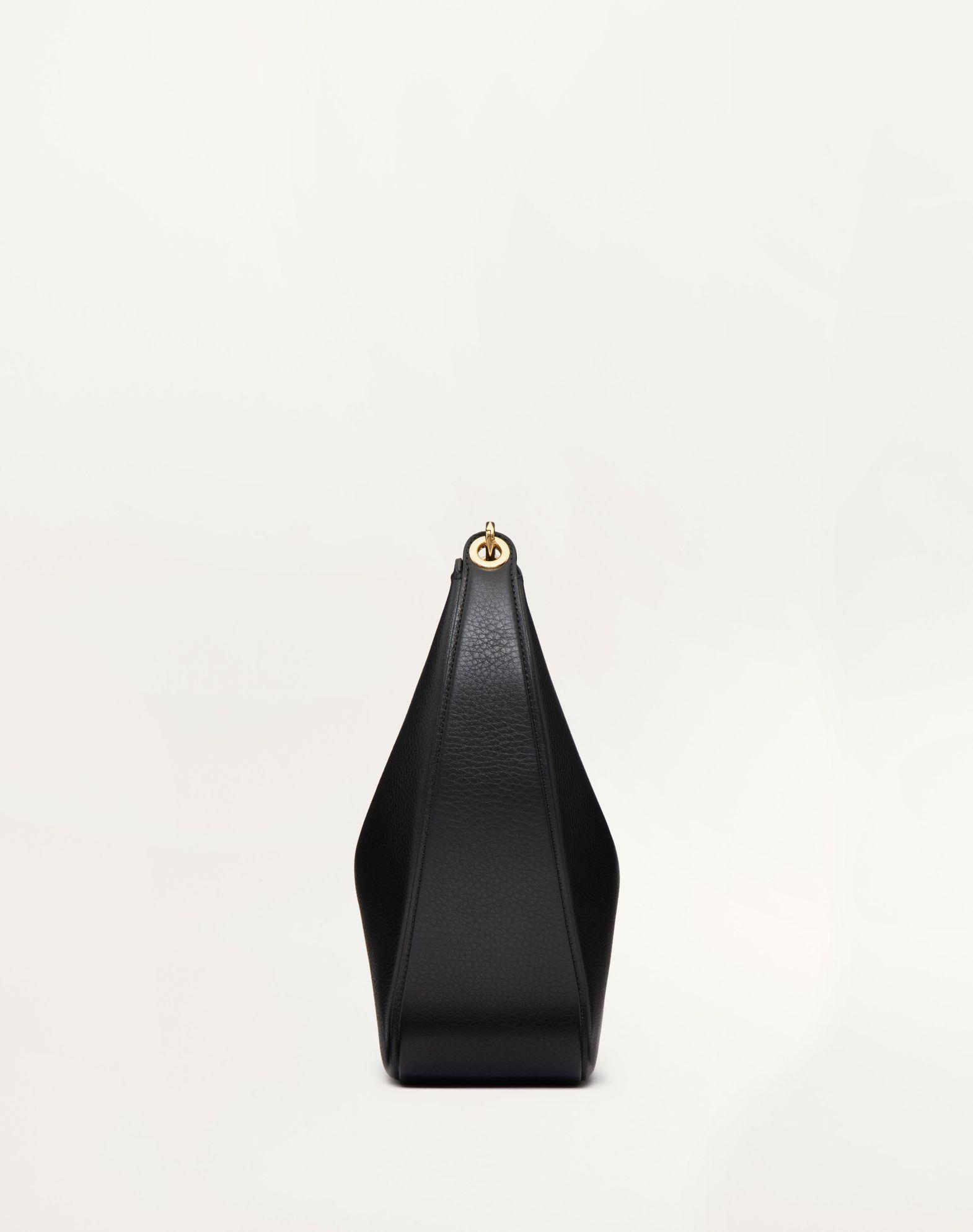 Vlogo Moon Medium Grainy Calfskin Hobo Bag With Chain Product Image