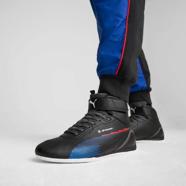 PUMA BMW M Motorsport Neo Cat Mid 2.0 Men's Shoes in Black/Shadow Grey Product Image