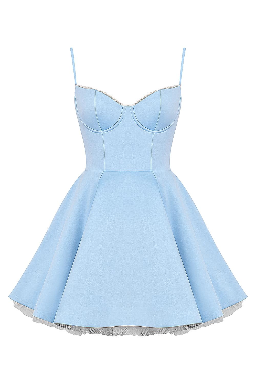 Minimoiselle  cinderella blue tulle mini dress Product Image