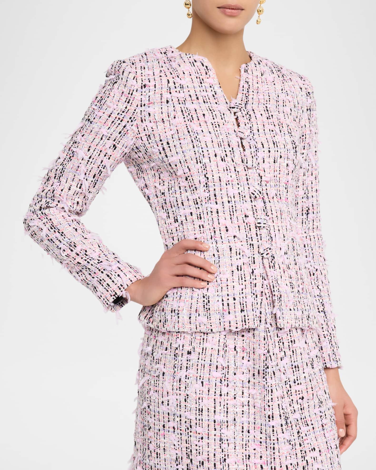 Tailored Eyelash Tweed Jacket Product Image