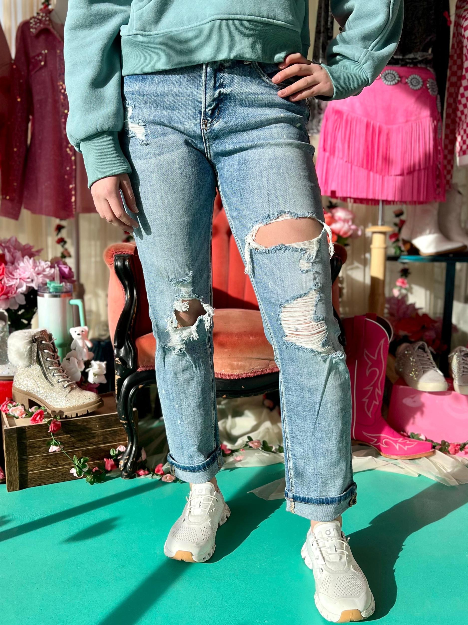 With a Splatter Jeans* Product Image