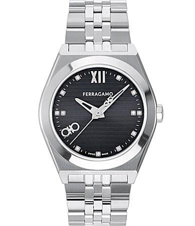 Mens Vega New Stainless Steel Bracelet Watch/40MM Product Image