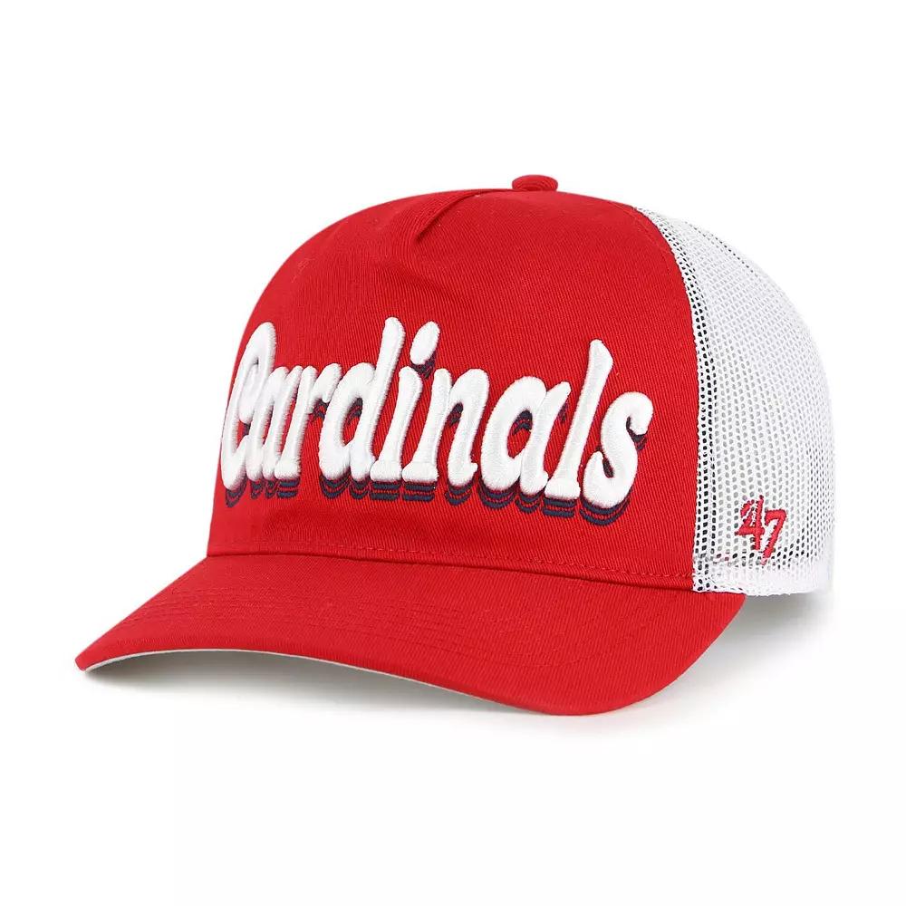 Women's '47 Red St. Louis Cardinals Biloxi Hitch Adjustable Hat Product Image