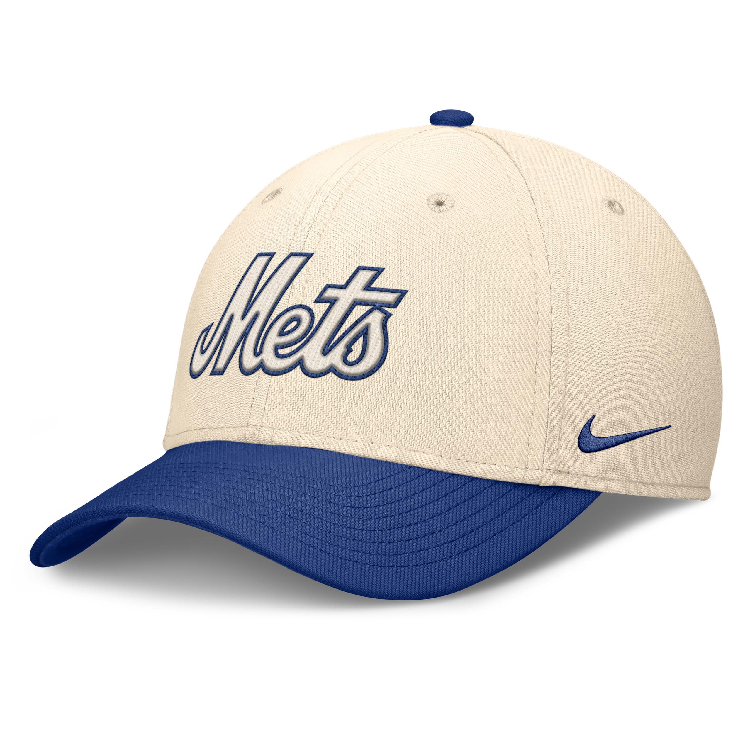 New York Mets Statement Rise Swoosh Nike Men's Dri-FIT MLB Hat Product Image