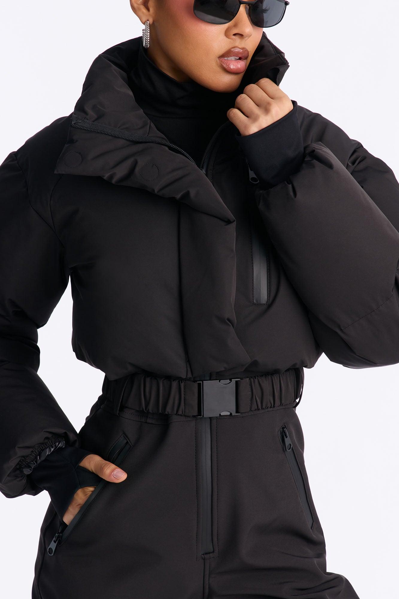 Snow Play Ski Jumpsuit - Black Female Product Image