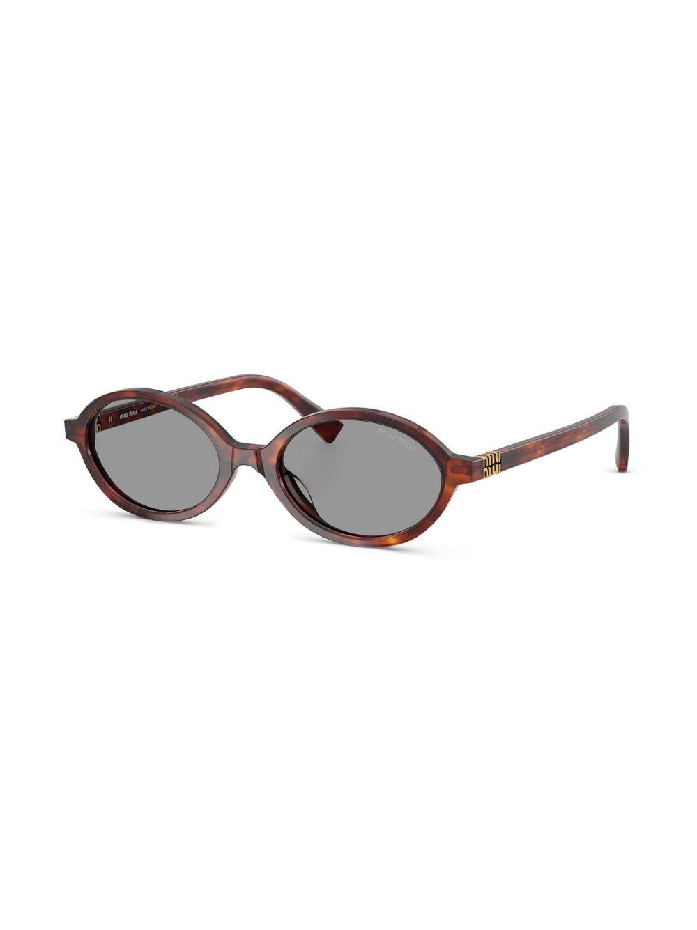 oval-frame sunglasses Product Image