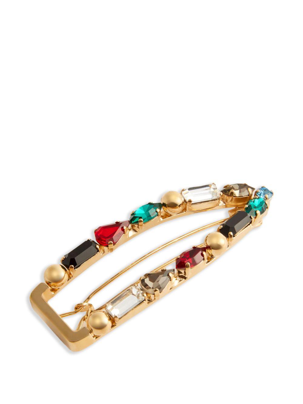 crystal-embellished hair clip Product Image