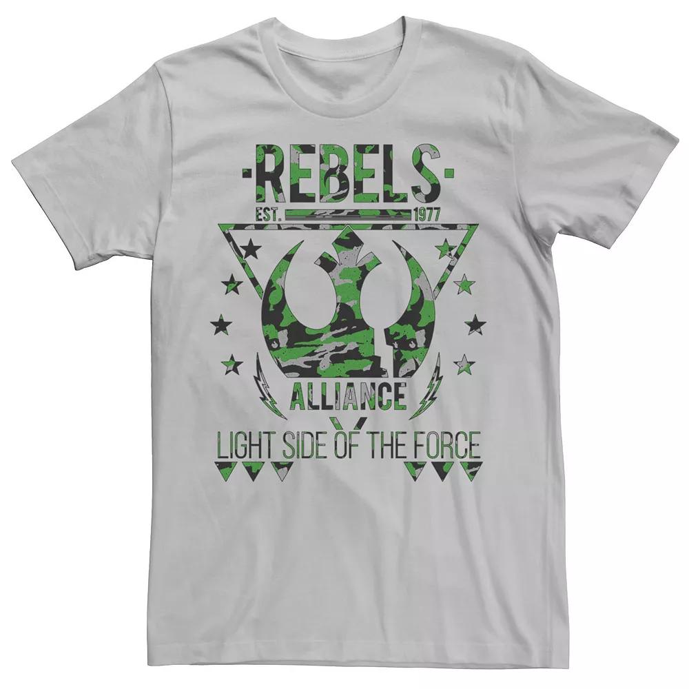 Men's Star Wars Camouflage Rebels Logo Tee,  Product Image