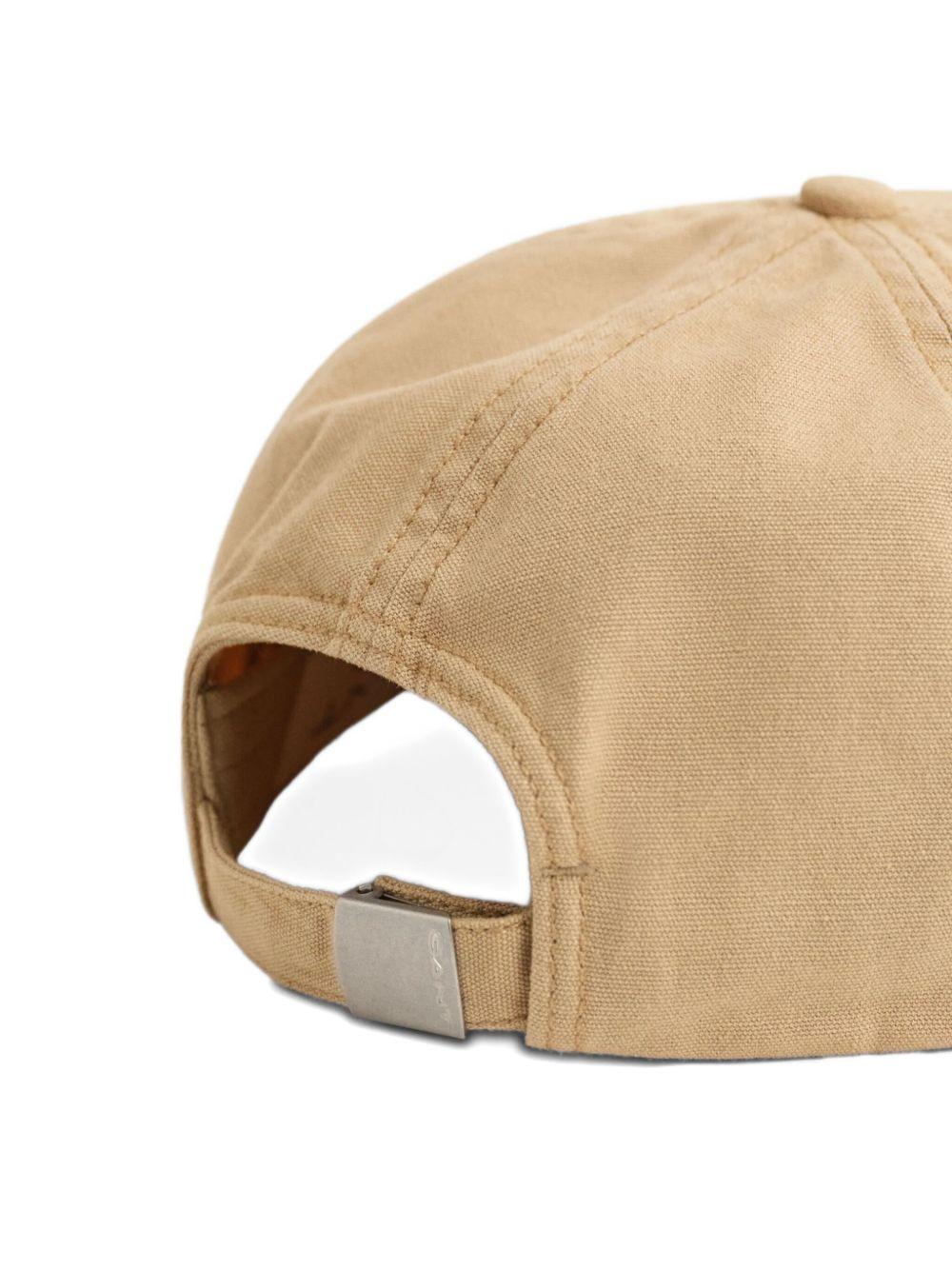 embroidered organic-cotton cap Product Image