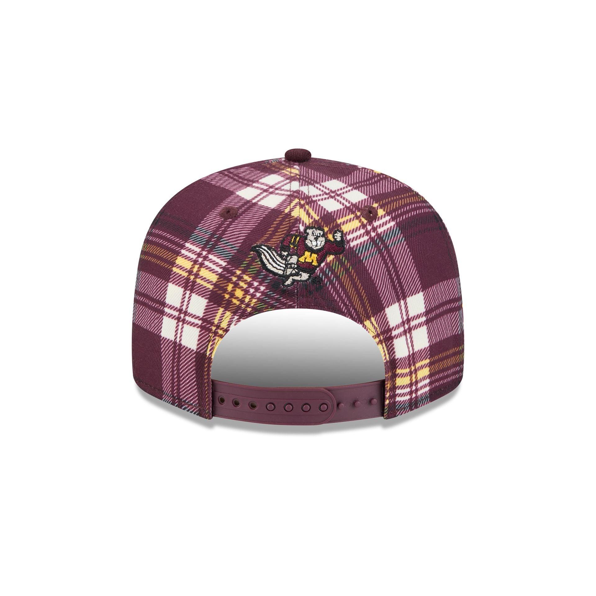 Minnesota Golden Gophers Plaid 9FIFTY Snapback Hat Male Product Image